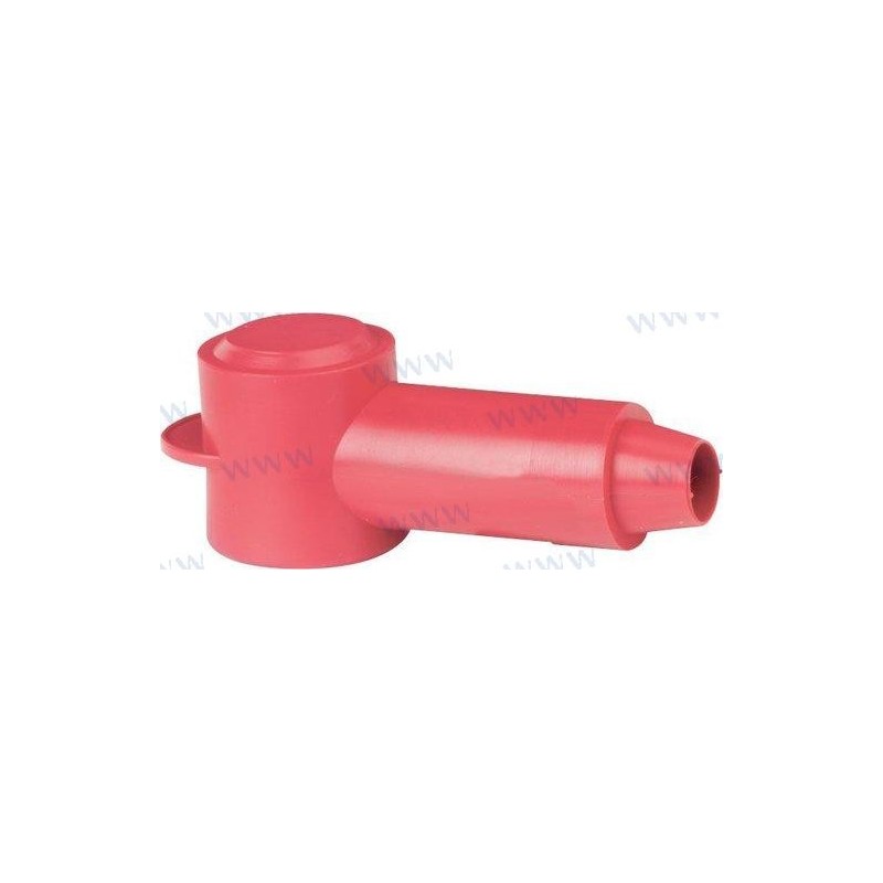 TERMINAL CON PROTECTOR 8-4 ROJO