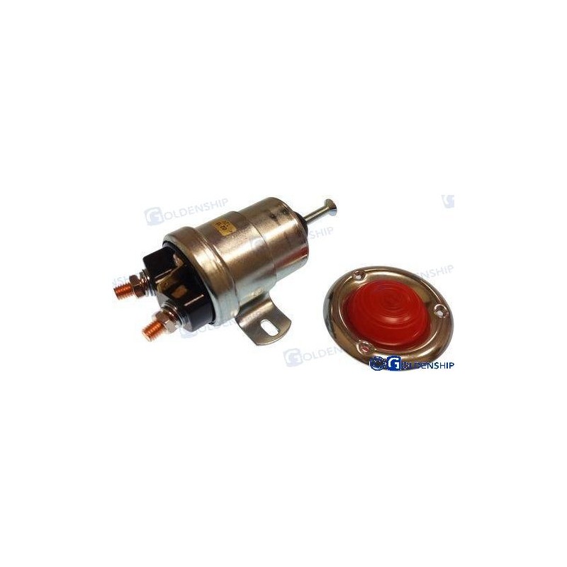 INTERRUPTOR DE PIE MOLINETE 12V ROJO