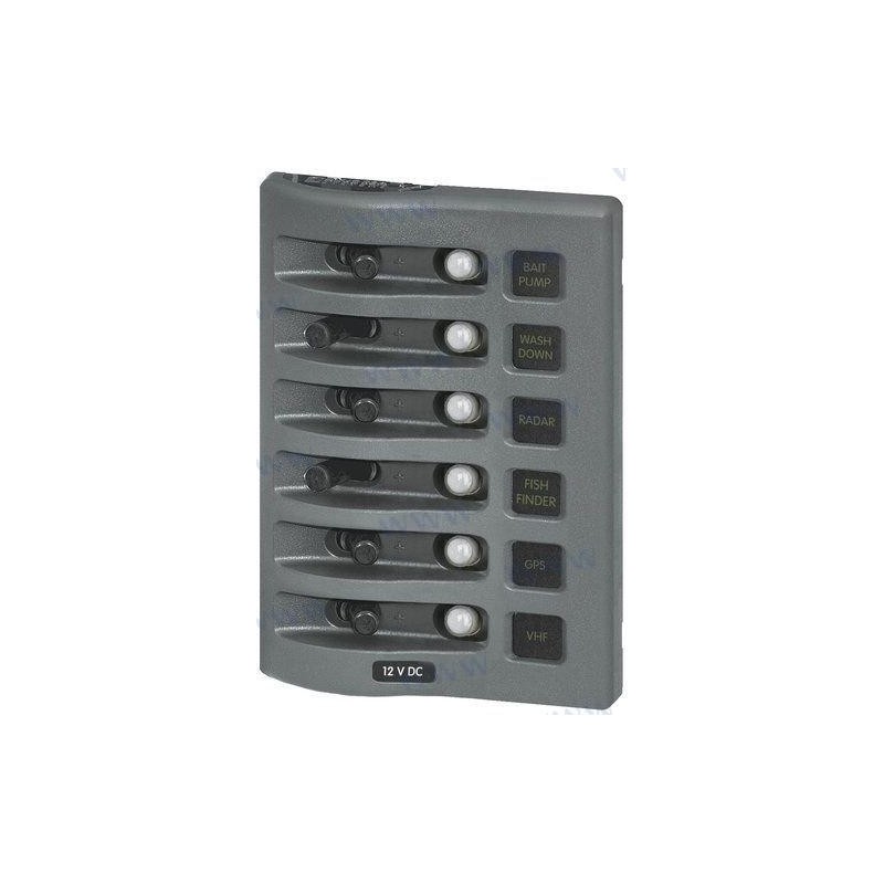 PANEL INTEMPERIE  6 P  GRIS  CB