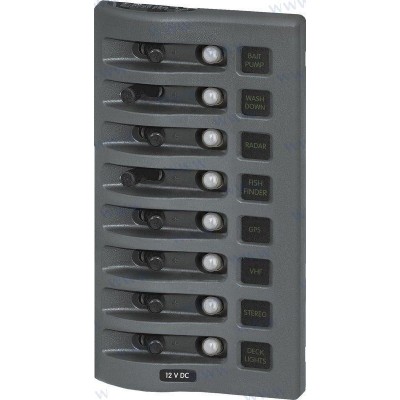 PANEL INTEMPERIE  8 P  GRIS  CLB