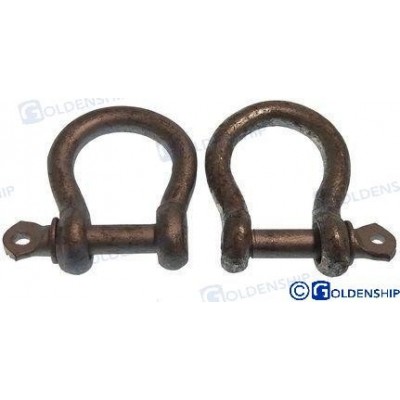 GRILLETE GALV. LIRA  8 MM PACK 2