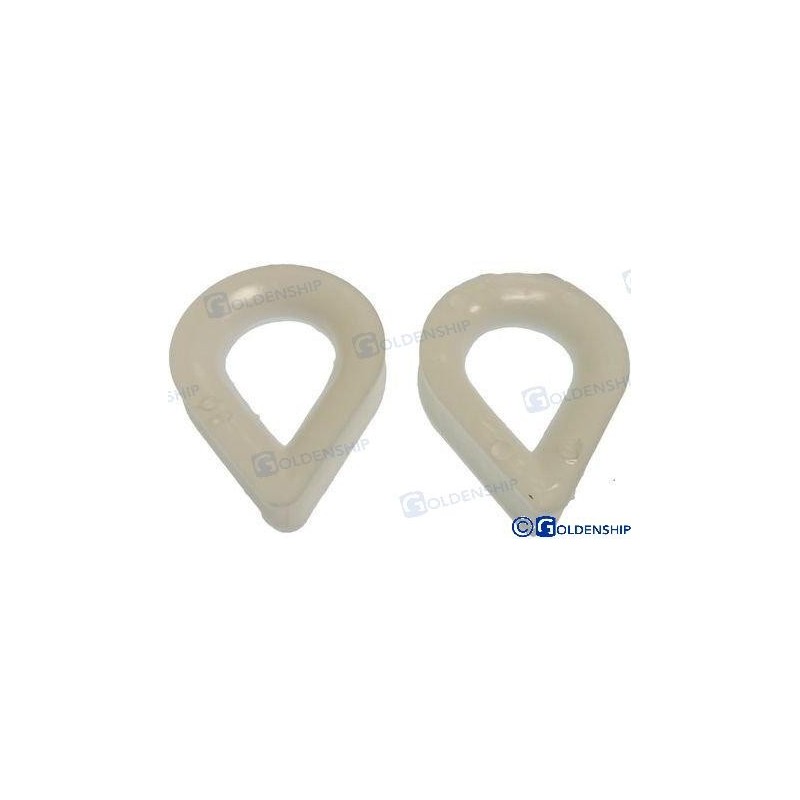 GUARDACABOS NYLON  6MM PACK 2