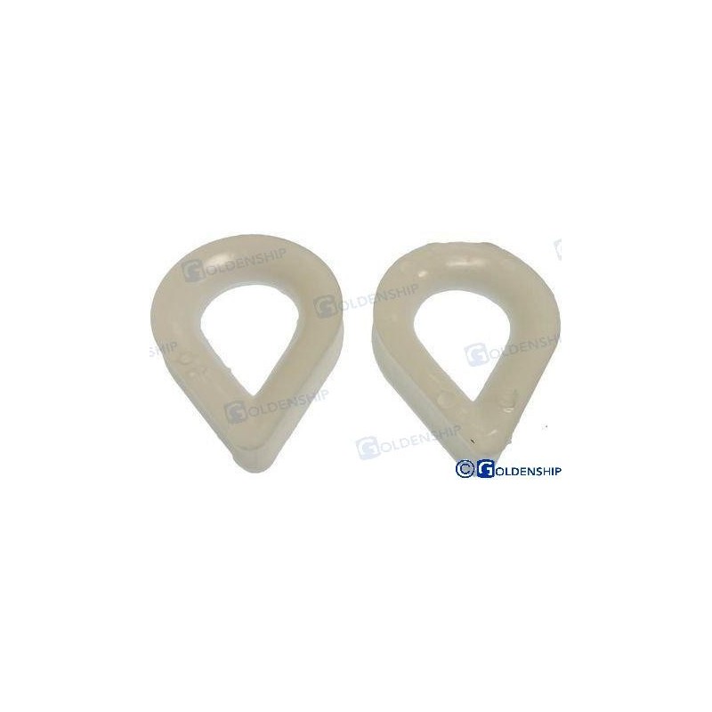 GUARDACABOS NYLON  10MM PACK 2