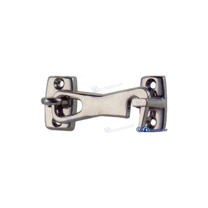 GANCHO PUERTA 77 MM  INOX