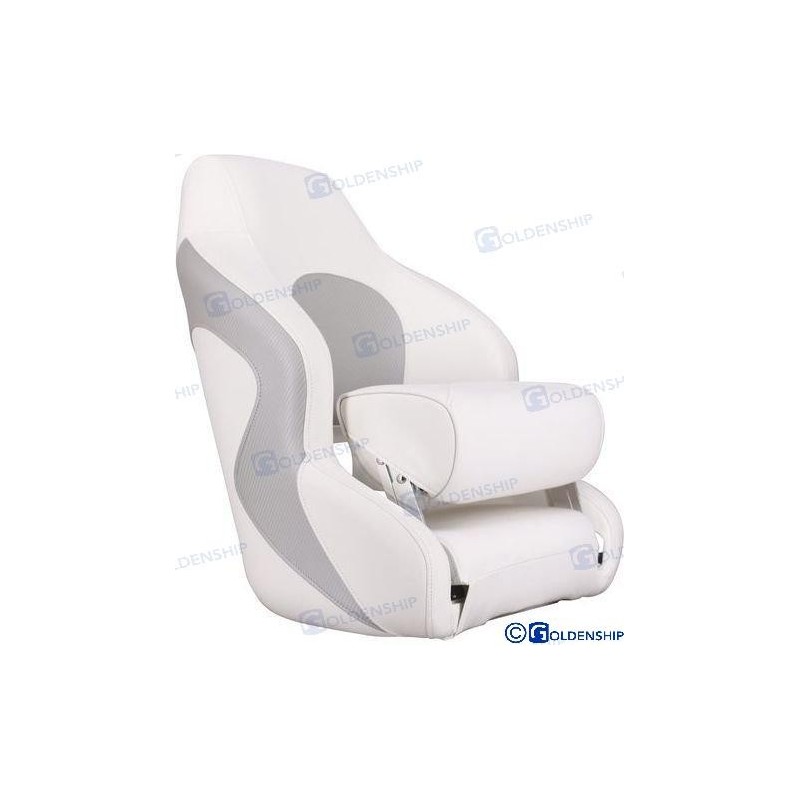 ASIENTO SPORT ERGONONICO BLANCOGRIS