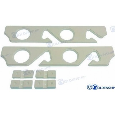 SOPORTE 4 CAÃ‘AS  400X73X12