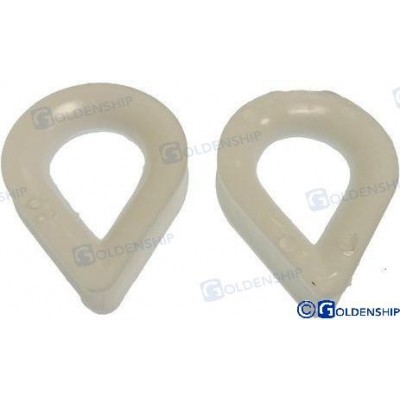 GUARDACABOS NYLON  6MM PACK 2