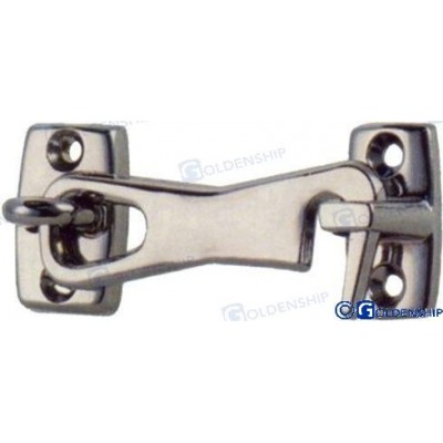 GANCHO PUERTA 77 MM  INOX