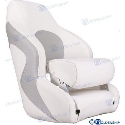 ASIENTO SPORT ERGONONICO BLANCOGRIS