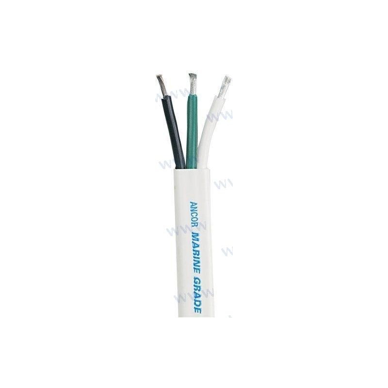 CABLE MANGUERA 123 AWG 3x3mmÂ² PLANO