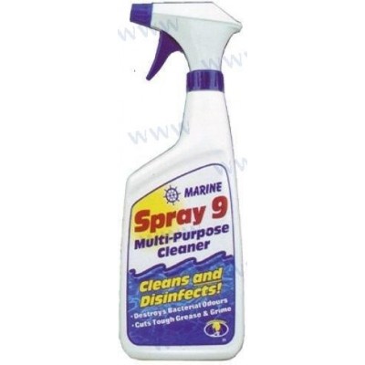 SPRAY NINE MARINE CLEANER 750ML