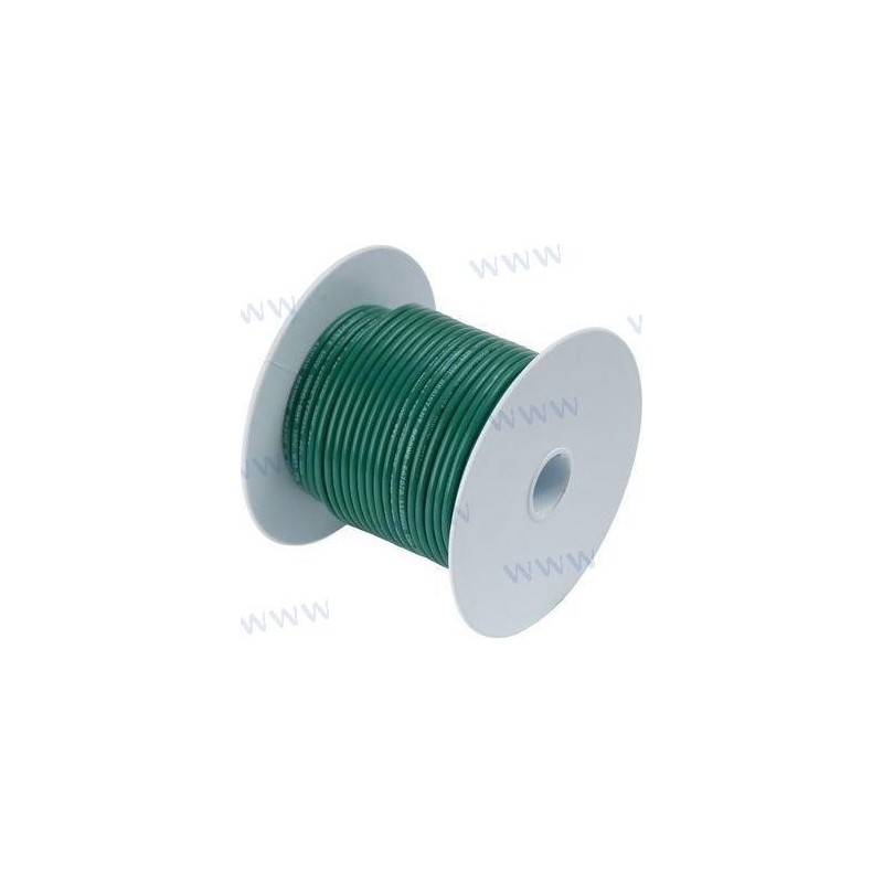CABLE MARINO 16 AWG 1mmÂ²  Verde -  7