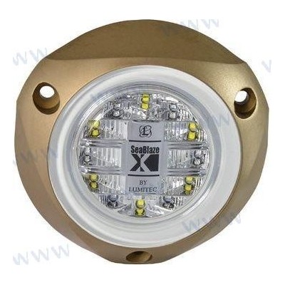 LUZ SUBMARINA BRONCE BLANCA 100X19 MM