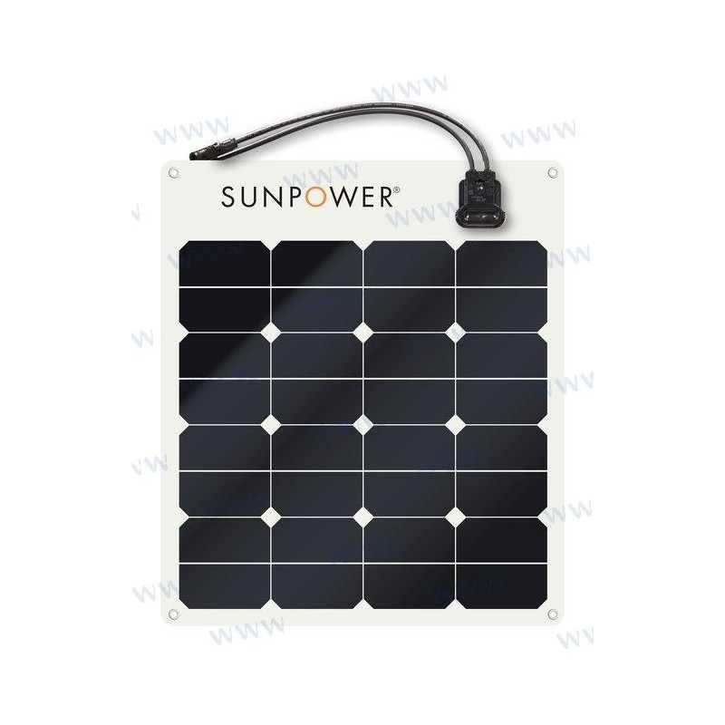 PANEL  SUNPOWER 50W SEMI-RIGIDO