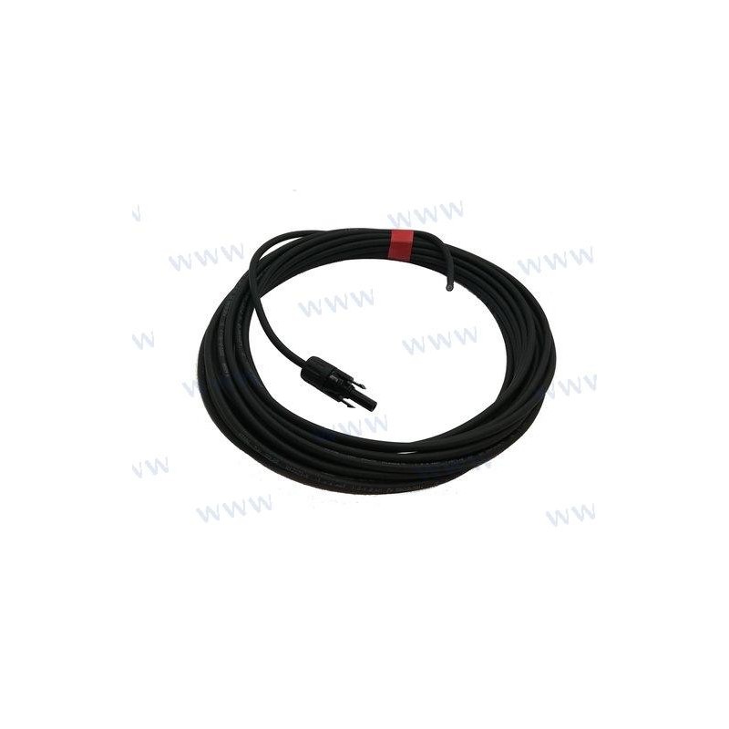 CABLE SOLAR 4mm T4 PLUGPLAIN 10m