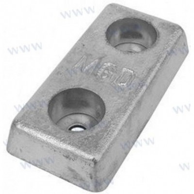 ANODO PLACA DE ZINC DE 4