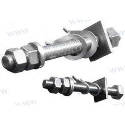 TORNILLO INOX FIJ. ANODO 10MM