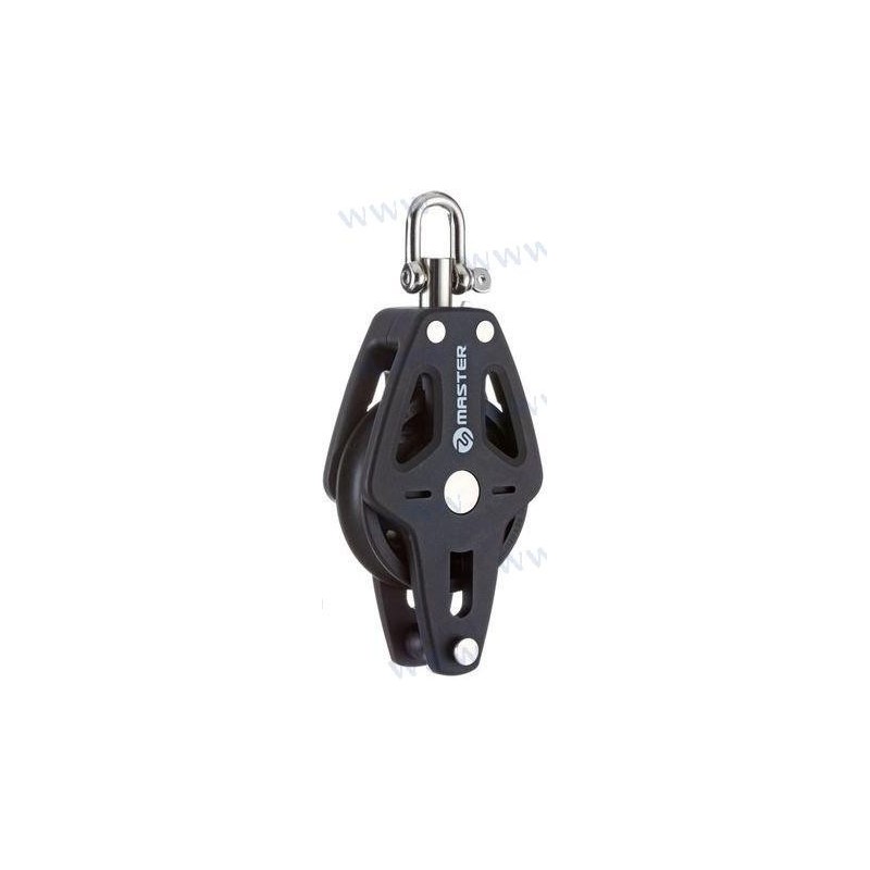 POLEA SIMPLE RODAMIENTOS CARRAIGO 50MM